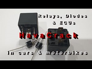 HavaCrack - Relays and Diode Protection to prevent damage to modern vehicles computers