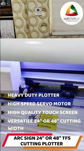 ARC sign TFS Cutting Plotter Machine With Servo Motor. #cuttingplotter #Arcsign #vinylcutterplotter