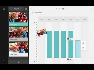 MagicInfo Express 2 for Tablet - Tutorial #3