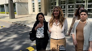 CEO of OneTaste, Nicole Daedone, leaves court after arraignment