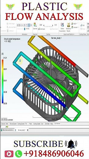 MOLD FLOW ANALYSIS TUTORIAL 🔥 Plastic mold flow in Autodesk #moldex3d #moldflow #cimdesignsolution