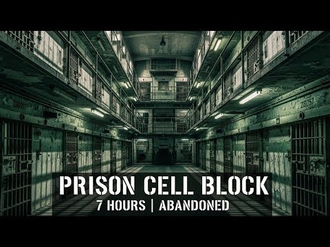 Derelict Prison Cell Block | Incarceration Horror Sounds [7 Hours]