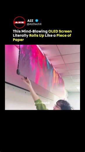 The Polymer Physics Behind Flexible, Rollable OLED Displays