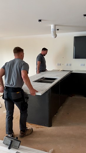 1.2K views · 13 reactions | Every flawless finish begins with accuracy. Here’s a look at our templating process, the crucial first step before your bespoke stone is crafted and installed. #CornishStone #DukeStone #Templating #MadeInCornwall #StoneSurfaces | Duke Stone of Cornwall Limited | Facebook