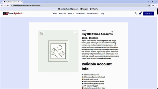 The 10 Sites Guide to Buy Old Yahoo Accounts in 2k26