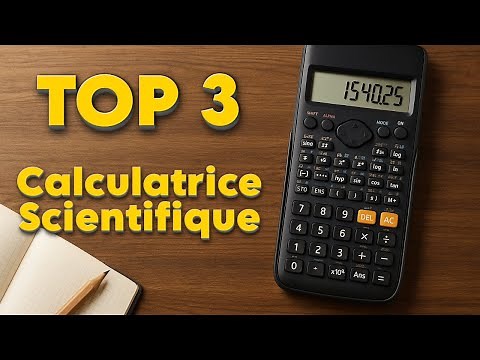 TOP 3 : Meilleure Calculatrice Scientifique 2025