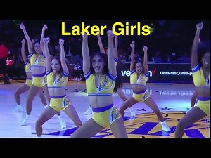 Laker Girls (Los Angeles Lakers Dancers) - NBA Dancers - 1/19/2022 Halftime dance performance