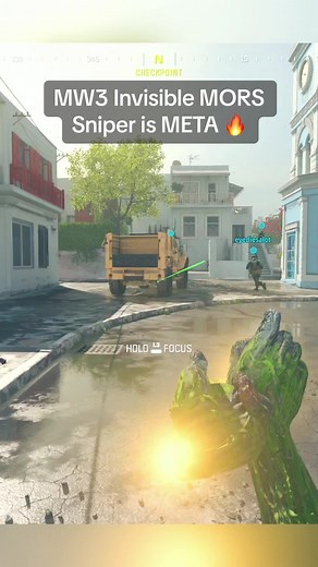 Invisible MORS Sniper MW3 Tutorial works on WZ 🔥 #fyp #mw3 #warzone #modernwarfare3 #modernwarfare #mw #cod #callofduty