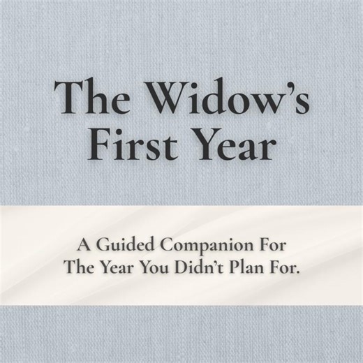 Widow’s First Year Companion Planner (PDF) - Etsy