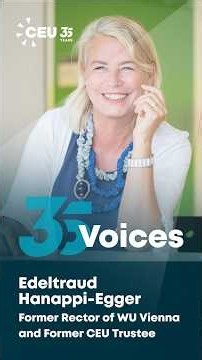 35 Years - 35 Voices | Edeltraud Hanappi-Egger
