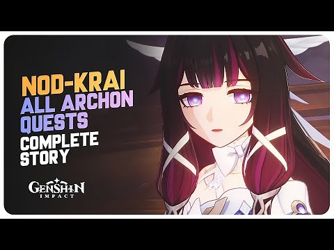 Full Nod Krai Archon Quest - ALL ACTS (Complete Playthrough) Genshin Impact