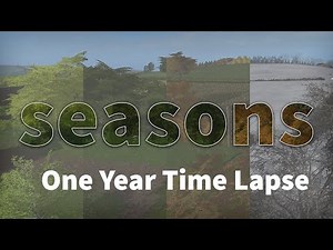 Farming Simulator 17 - Seasons Mod - One Year Time Lapse