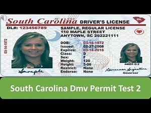 South Carolina DMV Permit Test 2