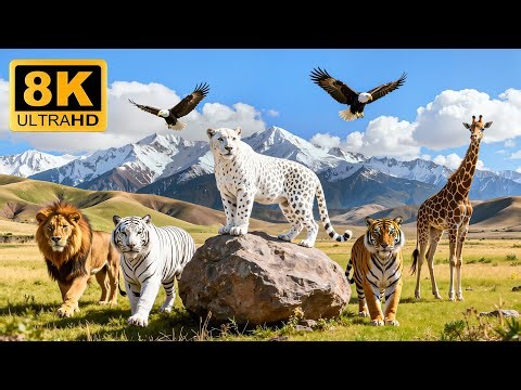 8K ULTRA HD Living Wilderness – Serene Wildlife Moments in Pure Nature
