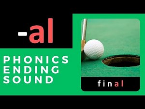 al Ending Phonics Sound - Learn to Read and Speak Words ending in -al