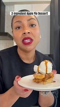 Easy apple pie inspired dessert! #easyrecipe #easy