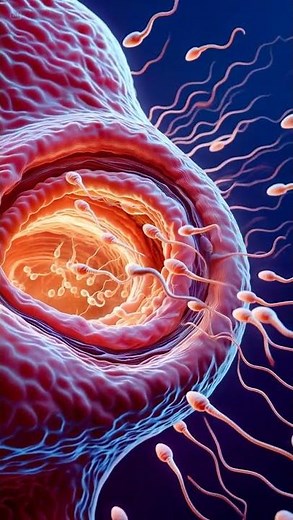 The Journey of Sperm: How Fertilization Happens | #Fertilization #HumanReproduction
