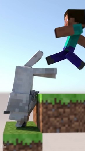 Steve's Full Moon Adventure in Minecraft