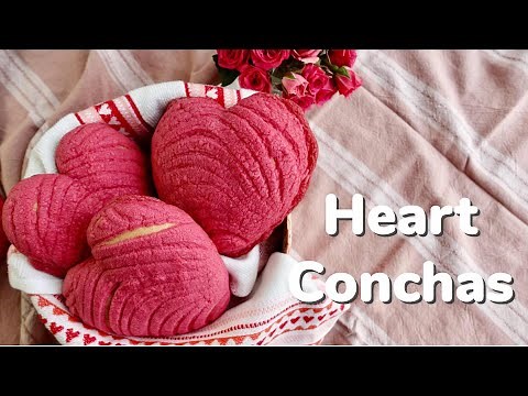 Heart Shaped Conchas