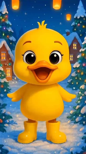 Danse du canard mignonne pour les enfants