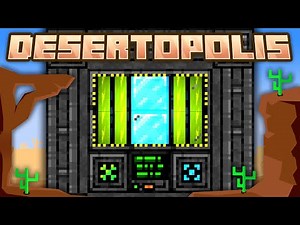 Minecraft Desertopolis | EXTREME REACTOR POWER & PNEUMATIC UPGRADES! #13 [Modded Desert Survival]