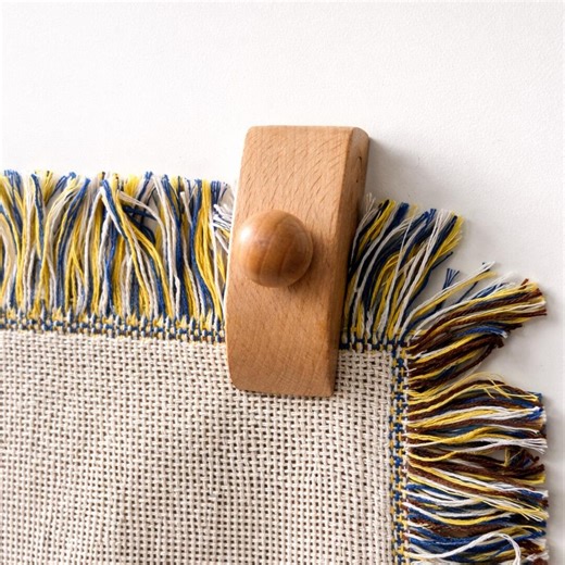 Wooden Tapestry Hangers for Blankets & Wall Decor (set of 4) - Etsy