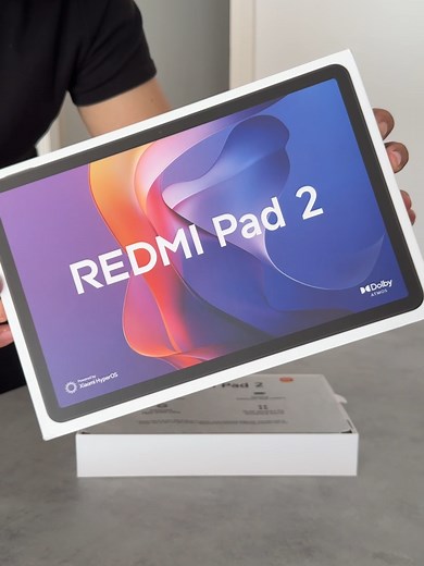 Unboxing de la nueva Redmi Pad 2: ¡descúbrela ya!