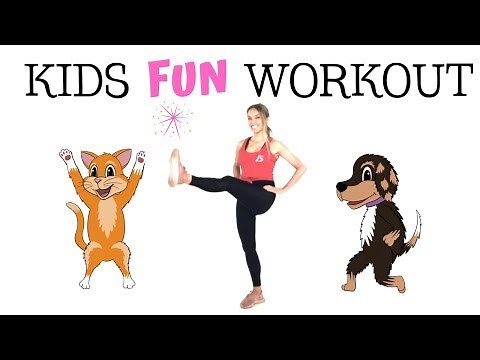 Exercise For Kids | Fun Kids Workout - Keep the Family moving with Kids Exercise - Lucy Wyndham-Read