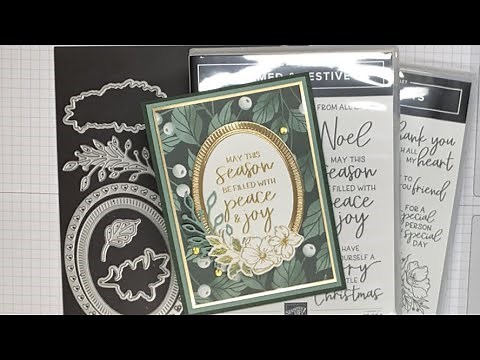Stampin’ Up! Framed & Festive Christmas Card Tutorial