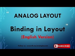 Binding in Layout