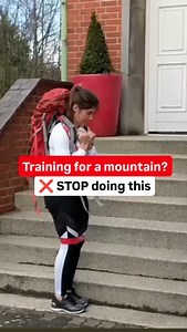 Here’s why THIS 👆 is a mistake I see it all the time—using a weight vest instead of a backpack to train for a mountain. If a weight vest is your only option, it’s better than nothing, but here's why you should be aiming for a backpack 🎒 A weight vest distributes load evenly across your torso, while a backpack shifts weight onto your shoulders and hips—just like it will on your expedition. When you train the *right* way, carrying even the heaviest of backpacks can feel okay—I wouldn't ever say 