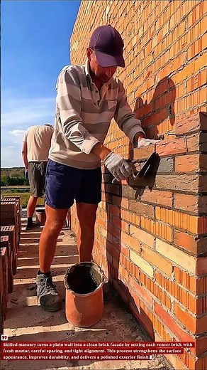 Brick Cladding Wall Build