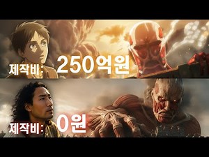 We tried to make Attack on Titan into a realistic game using AI.