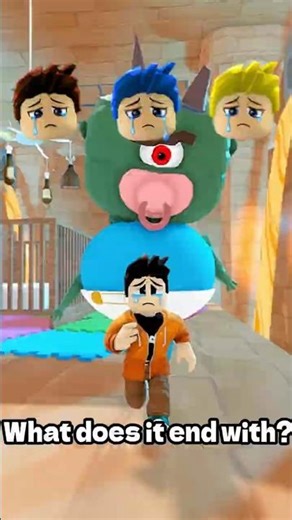 Roblox 999,999IQ vs DHUUR'S DUNGEON OBBY #roblox #shorts