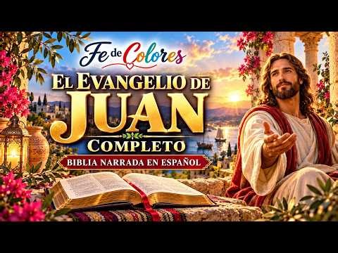 El Evangelio de Juan Completo 📖 Biblia Narrada en Español | La Vida y Palabras de Jesús