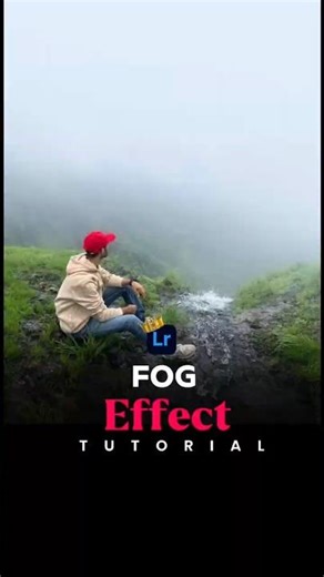 👉 😳 Fake Fog But Looks Real — Lightroom Mobile Tutorial🔥#trendingshorts #photoediting #shortvideo