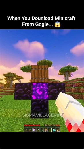 This is NOT Minecraft… 😭