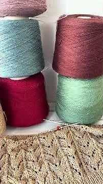 Starting a new project 🥰 #coneyarn #knitting