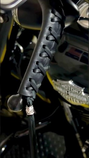 How to install Harley lever covers / Leather lever covers video preview - short