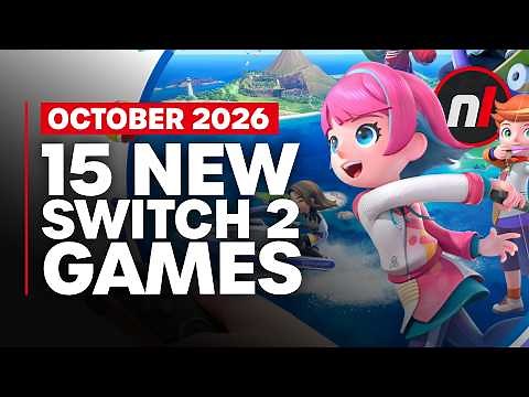 15 Exciting New Games Coming to Nintendo Switch 1 & 2 - October 2026