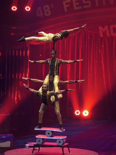 Hakuna Matata - Bronze Clown - 48th International Circus Festival of Monte-Carlo, 2026 Acrobats on rolla rolla #HakunaMatata #bronzeclown #montecarlo #circusfestival #circusvideo #acrobats #rollarolla