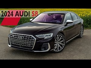 2024 AUDI S8 - STILL THE BEST LUXURY PERFORMANCE CAR? The V8TT beast in beautiful details & sounds