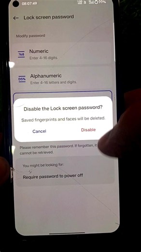 Realme Phone Ka Lock Kaise Band Kare || How To Remove Screen Lock In Realme Mobile #shorts #realme