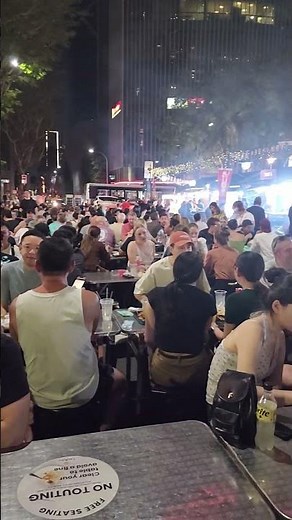 Walking In Singapore | Ultimate Street Food Experience - Satay Street