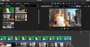 How to use green screen video editing