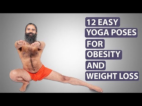 12 Yoga Postures for Obesity & Weight Loss | Swami Ramdev