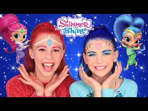 Shimmer and Shine Growing Up Hair and Makeup Tutorial