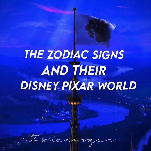 Pixar Disney Zodiac Signs and Astrology Movie Characters
