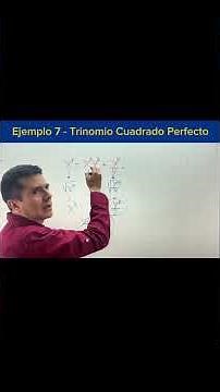 Example 7 😅 Perfect Square Trinomial - Step-by-Step Factoring VERY EASY