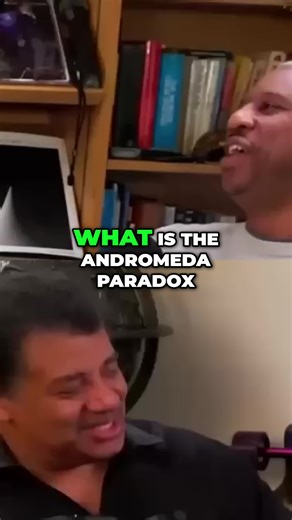 The Andromeda Paradox explained: How motion changes the perception of time. What 'now' means will blow your mind. #AndromedaParadox #Physics #SpaceFacts #Relativity #ScienceTok